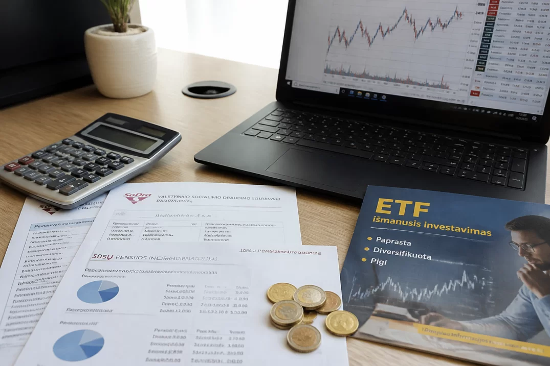 Kuo antros pakopos pensijų fondai skiriasi nuo ETF?