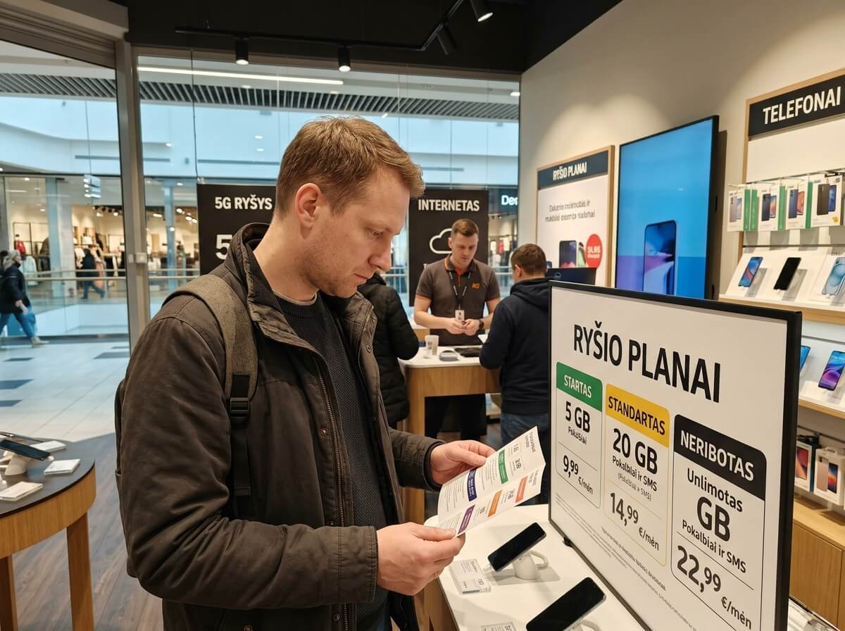 Kaip nepermokėti renkantis mobiliojo interneto planą?